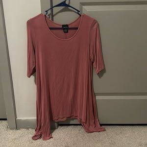 Pink Rue21 shirt, size medium
